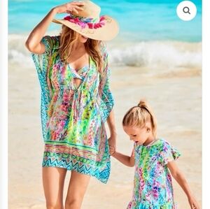 Lilly Pulitzer Gardenia Cover Up Caftan